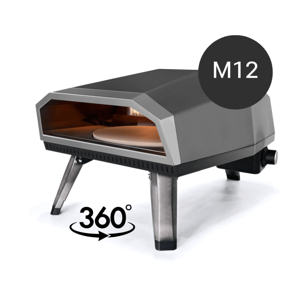 เตาแก๊สอบพิซซ่า KINGBE รุ่น GARO 360&deg; M12 (สำหรับพิซซ่าขนาด 12นิ้ว)